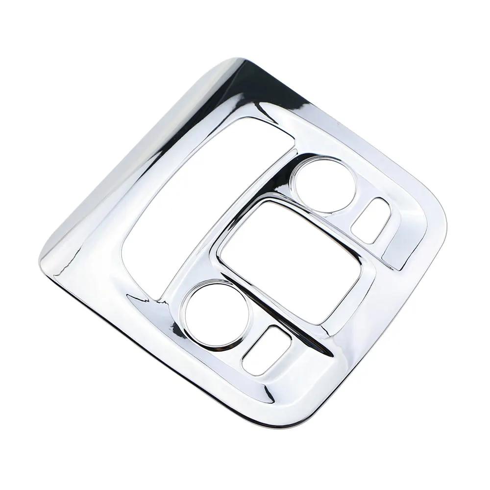 For Peugeot 2008 2014 2015 2016 2017 2018 Reading Light Cover Front Back Roof Lamp Trim Decoration Sticker Interior Accessories