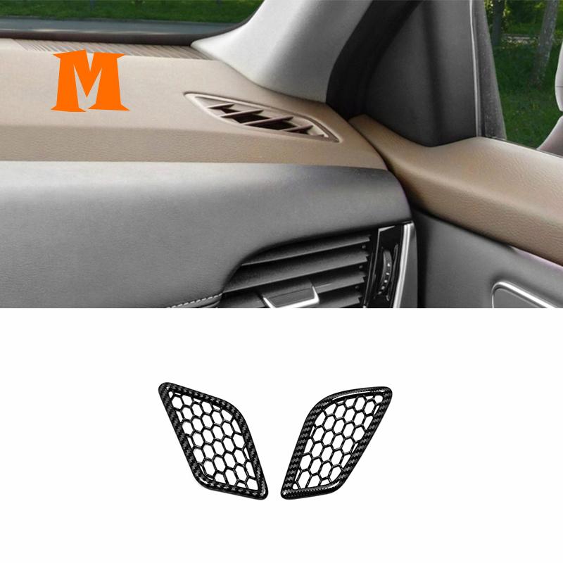 

Передняя панель автомобиля для Nissan X-Trail XTrail T33, розетка для кондиционера, вентиляционное отверстие переменного тока, декоративная крышка 2022, ABS Carbon ABS Carbon fiber 1