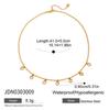 Youthway Letter MOM Pendant Zircon Tennis Chain Necklace For Women 18K Gold PVD Plated Stainless Steel Necklace Fashion Jewelry