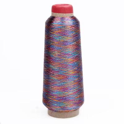 1/2pcs Metallic Thread Embroidery Gold Silver Machine Embroidery Threads 150D DIY Manual Bright Metallic Yarn Sewing Thread