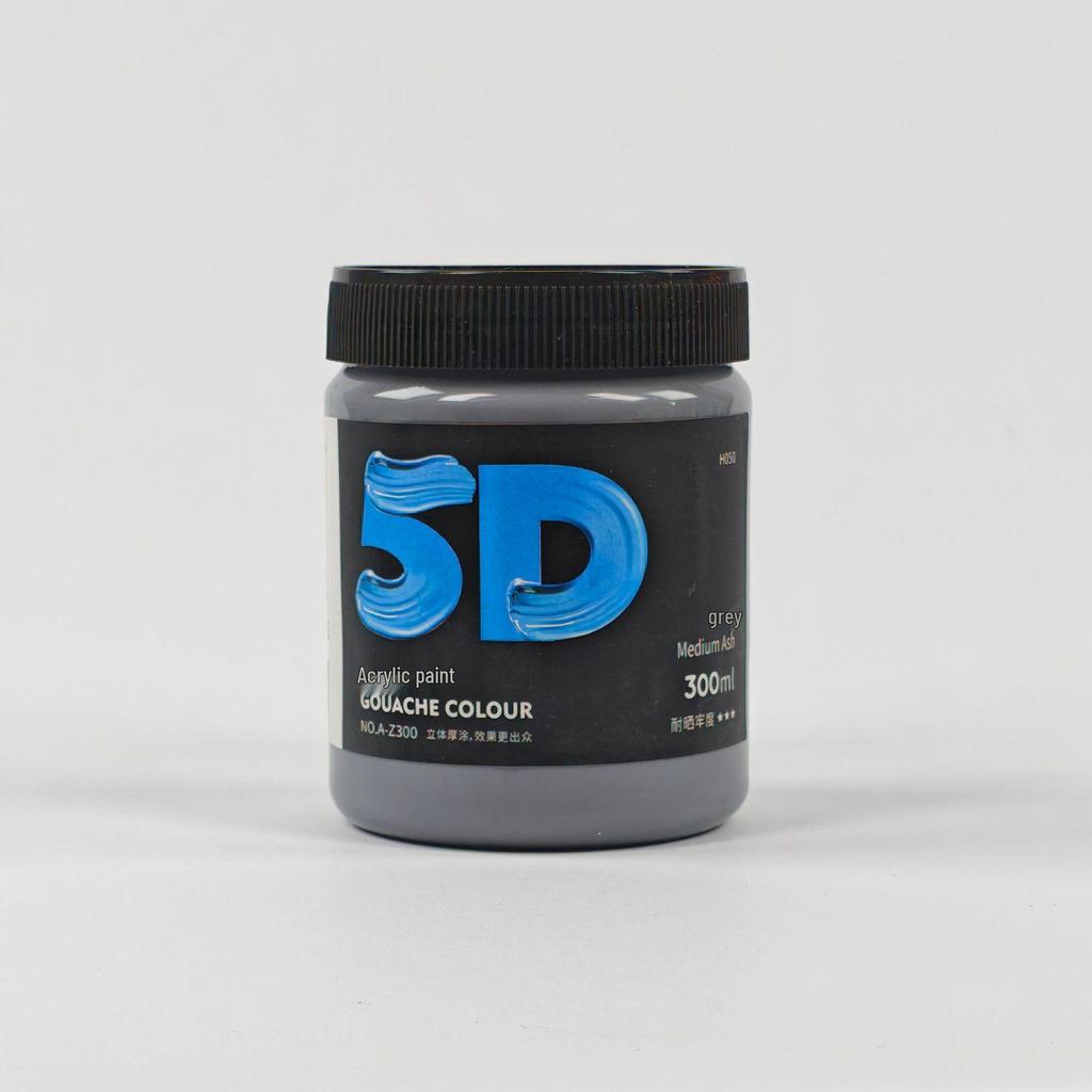 Lata de Pintura Acrílica de 300 ml: Impermeable, Ideal para Estudiantes de Arte, Proyectos de Bricolaje y Arte Pintado a Mano por Niños