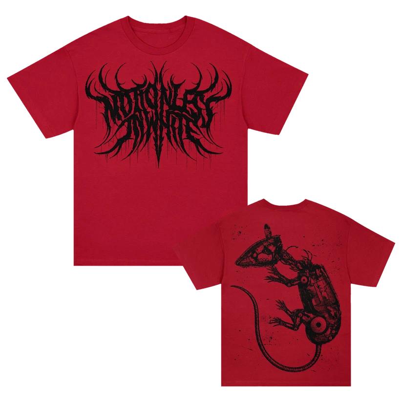 New!! Motionless in White Band Cyber Rat T-T-Shirt Reprint S
