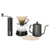 SOTECH Coffee Set with Coffee Glass Sharing Coffee Coffee and Coffee Maker Set for Home and Outdoor Use Dripper, Server, Pot, Kettle, Grinder,