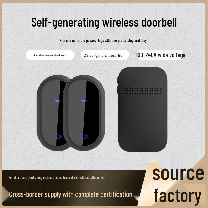 Self-Powered Wireless Outdoor Doorbell