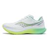 Saucony TIDE Wave 4 Mesh Breathable Rebound Running Shoes Unisex White S28279-4