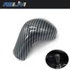 Carbon Fiber ABS Gear Shift Knob Head Cover Trim For Toyota Camry Corolla