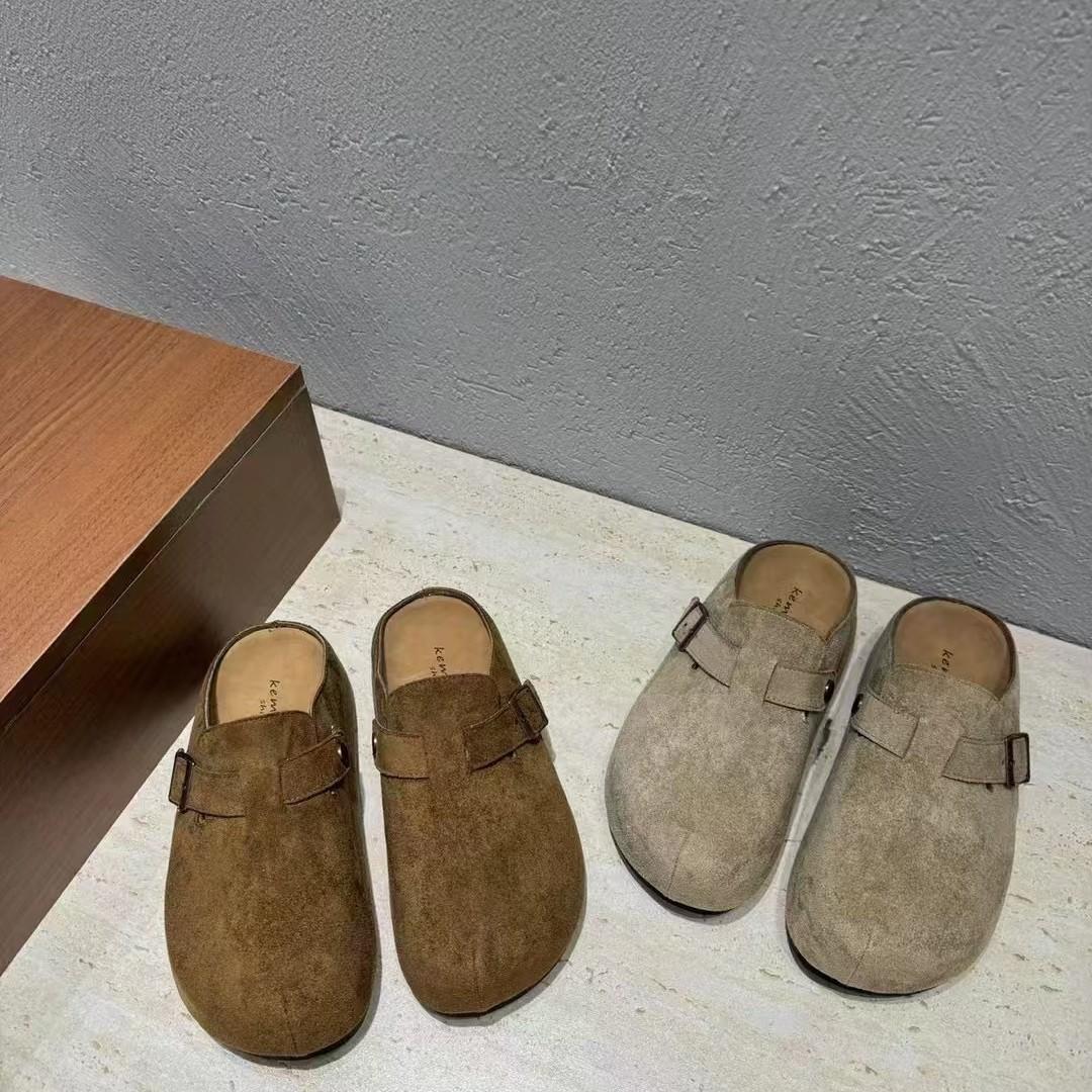 

Внутреннее увеличение высоты Маленькие пружинные тапочки-платформы Женская обувь Носить полуподнос Женщины 39 верблюд