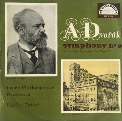 LP Record ANTONÍN DVOŘÁK, THE CZECH PHILHARMO - Symphony No 9 In E Minor ?From The  ALPV264 Supraphon Czech Repu Classical Used