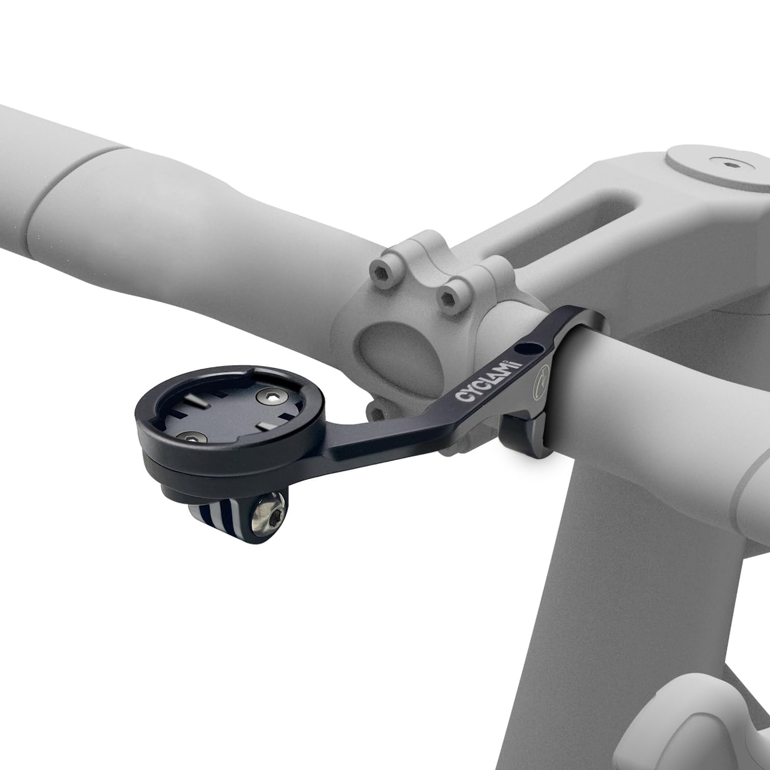 

Крепление для велокомпьютера CYCLAMI, Идеально подходит для Garmin, Кронштейн для велокомпьютера, Крепление на руль, Выносное крепление, Велосипедные аксессуары, Антивибрация,