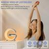 Rhythm Rgb Light Bar Smart Light Led Night Lights Sunrise Wake-up Lamp Polars Lamps Alarm Clock App Control Intelligent Atmosphere Bluetooths Speaker