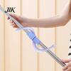 Adjustable Clothes Hanger Stand Pole Stainless Steel U-shaped Fork Retractable Telescoping Rod Hook for Hanging Heavy-duty Garments Strong Load