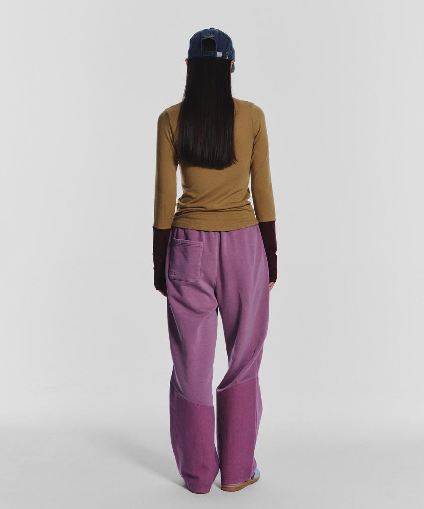 Minasu Track Warmer Color Turtleneck T Shirt_Mustard
