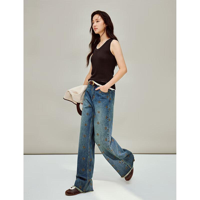 INMAN Women's Lyocell Double-Layer Collar Thin Knit Sleeveless Vest