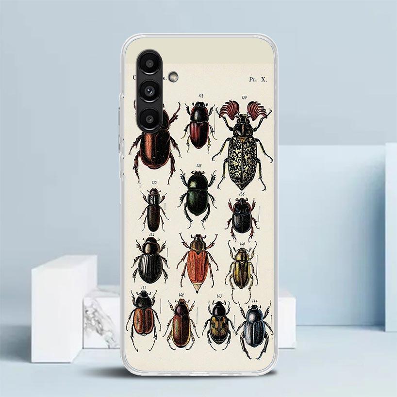 Bugs Bees Scientific Decomposition Cover for Samsung Galaxy A17 A37 A57 A16 A26 A36 A56 A15 A14 A55 Phone Case A13 A53 A25 A35 A