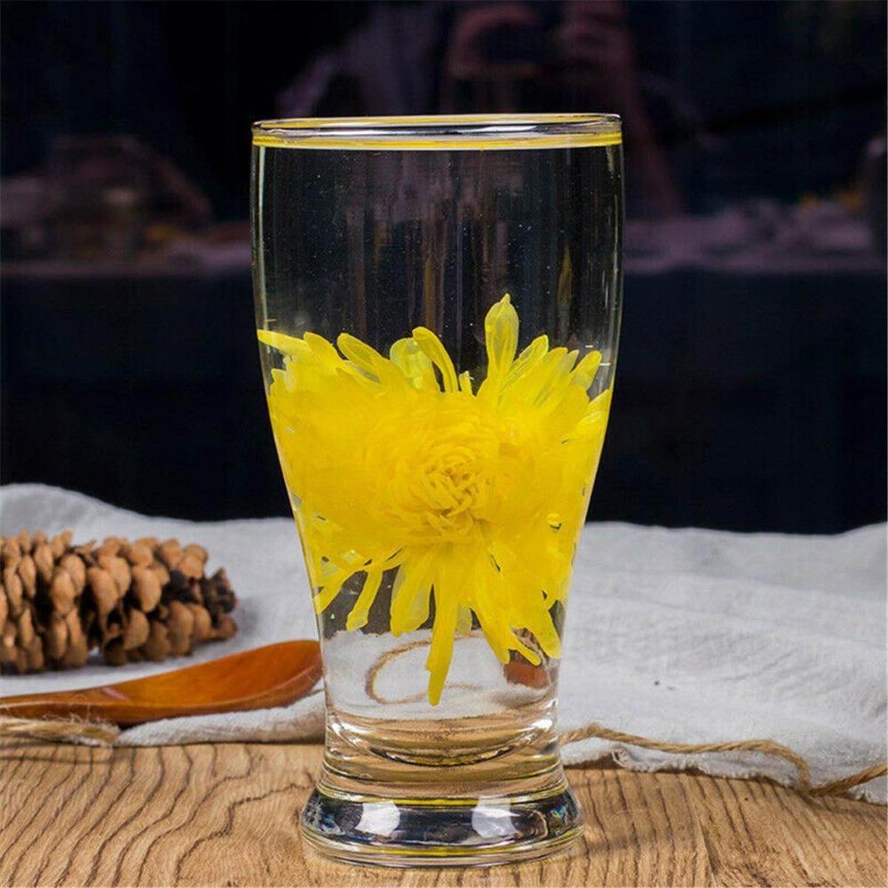Organic Yellow Chrysanthemum Tea Big Blooming Flower Dry Herbal Health Drink