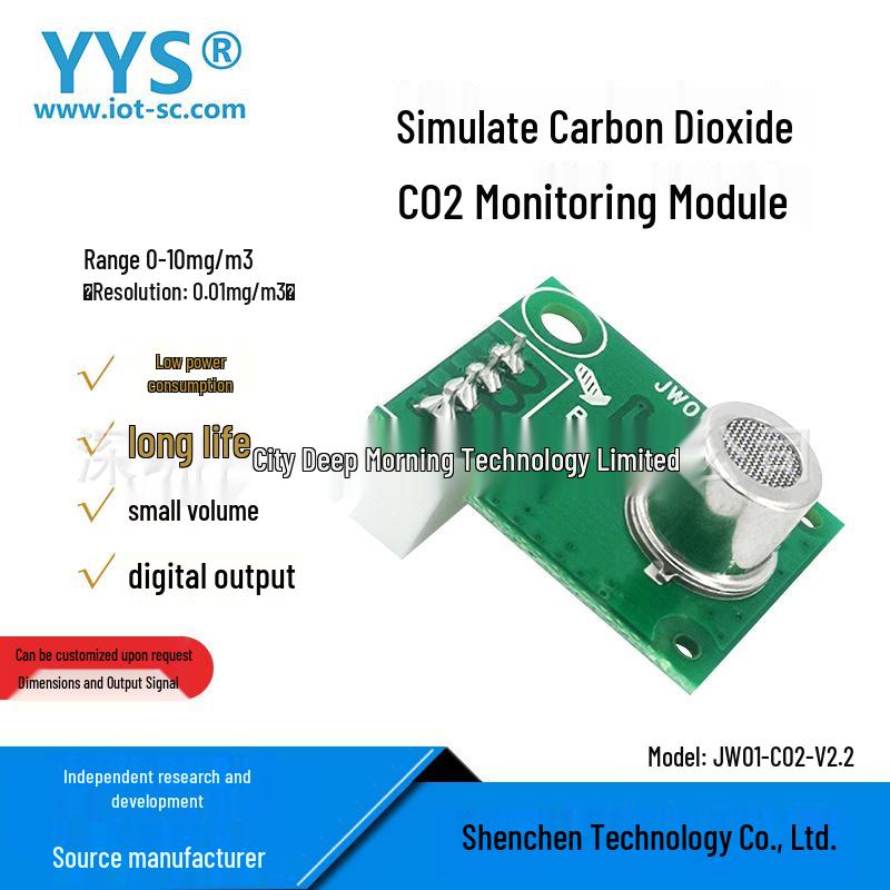 Infrared CO2 and VOC Air Quality Sensor with Digital Output