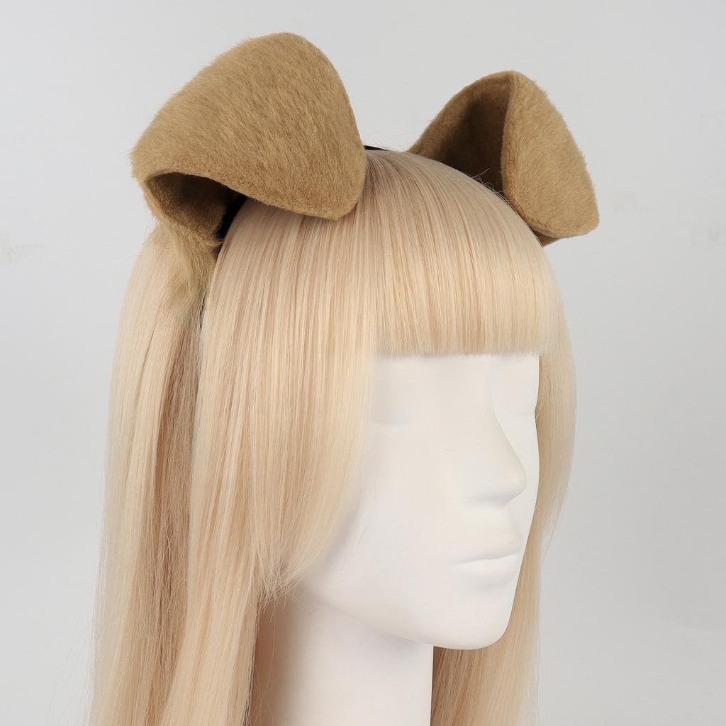 Dog Ear Headband Cos Plush Dog Tail Suit Live Comic Show Character Dress Up
