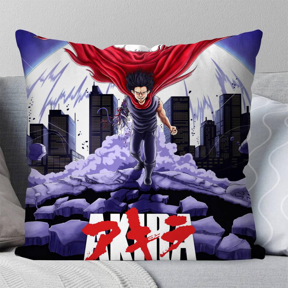 Akira Anime Pillow Case Square Pillow Bedroom Sofa Leisure Comfort Cushion Car Living Room Home Decoration