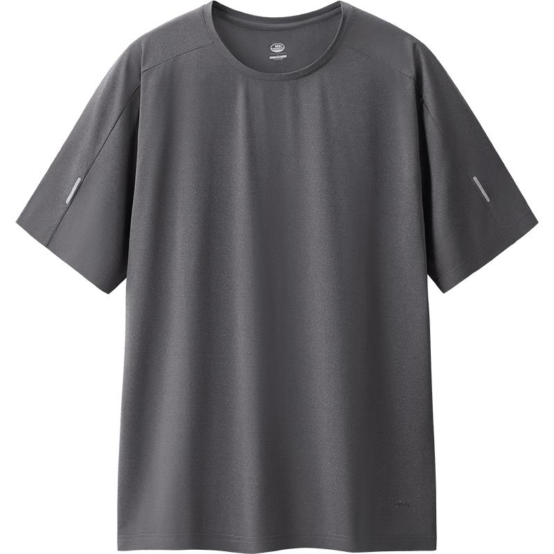 Beneunder Men s Quick-Dry Round Neck T-Shirt HI943 L