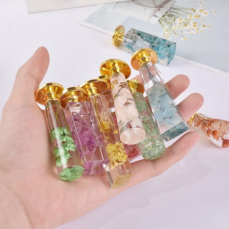 Stamp Handle Resin Mold Sealing Handle Mold Wedding Invitations Wax Seal Stamp Handle Mold for DIY Crafts Crystal