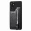 Kartenhalter Leder Reißverschluss Geldbörse Magnetische Hülle Für XiaoMi Redmi Note 14 13 12 11 11S 13C 10C X4 Pro 5G POCO X6 X3 NFC Tasche Hülle