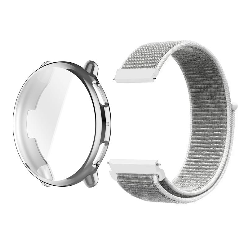 Strap for Amazfit Active 2 TPU Protection Case Smartwatch Nylon Watchband Replacment Band