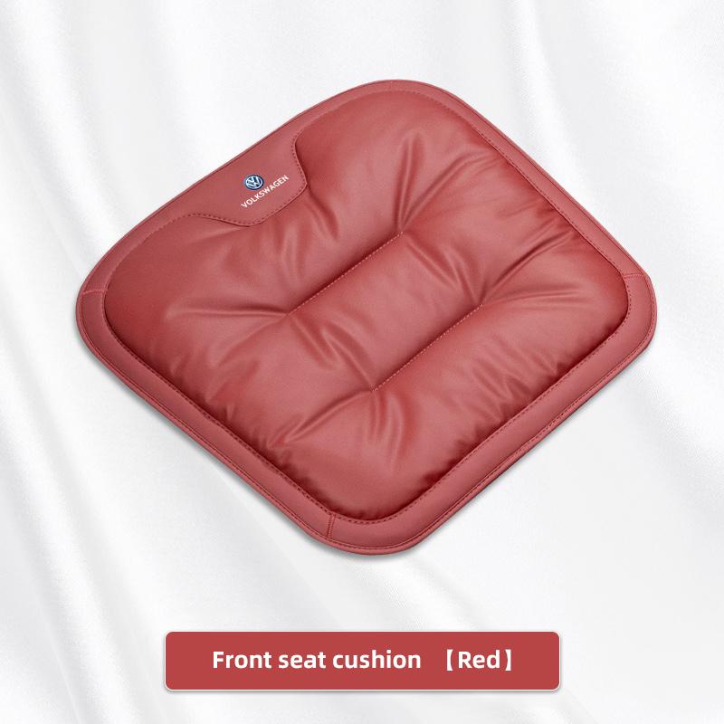 Hub Caps Car Soft Seat Cushion Front Rear Cover Protector Pad Leather Auto Interior For Volkswagen VW T-Cross Passat Polo Arteon