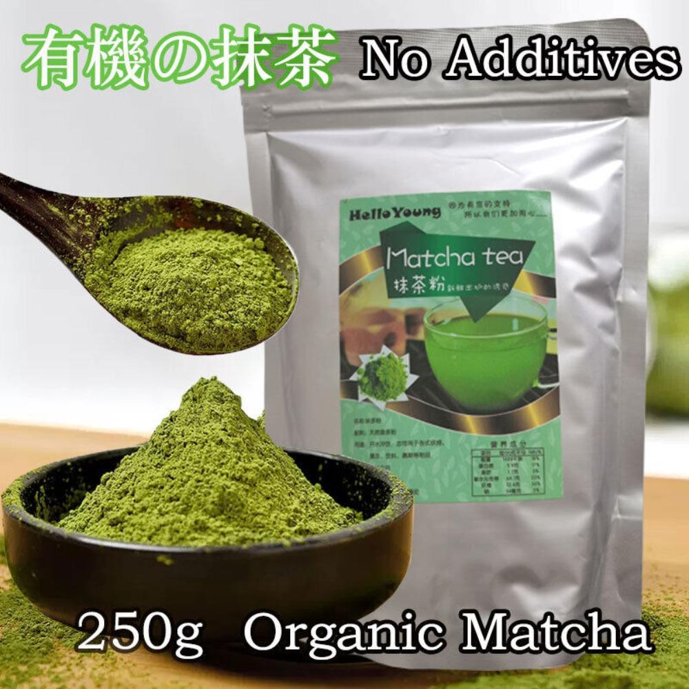 Organic Matcha Green Tea Powder Unsweetened Natural Detox Energy Boost 250g 01