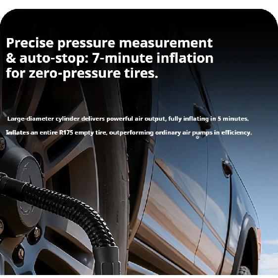 Car Tire Air Pump Intelligent Wireless Car Portable Air Pump