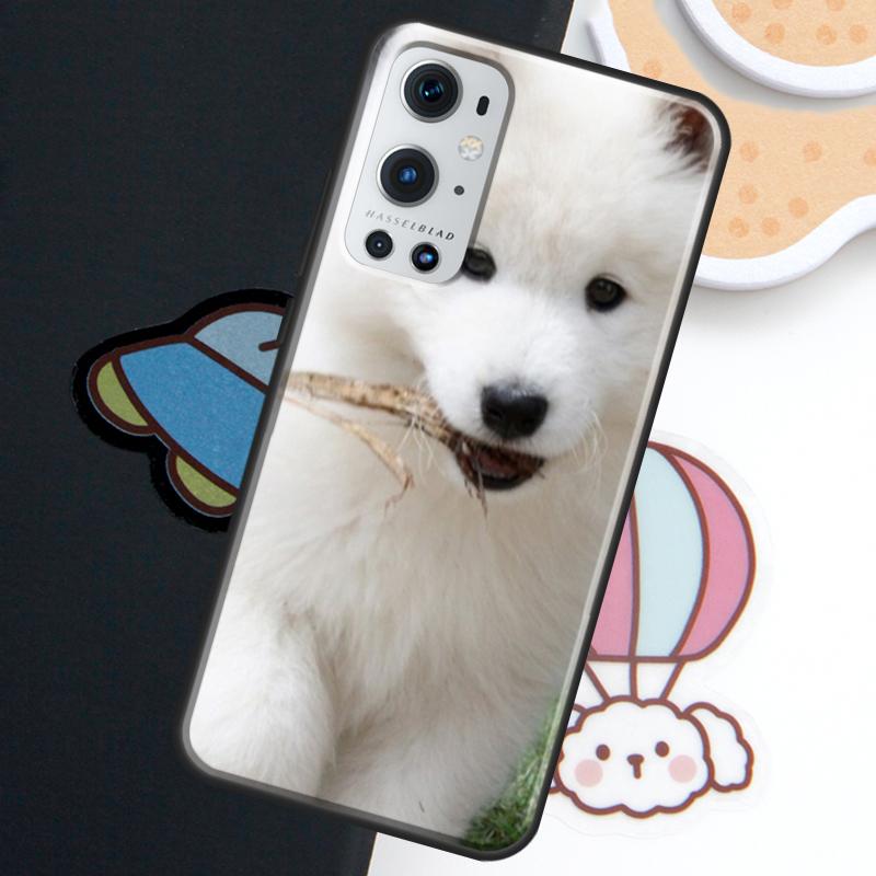 Samoyed Puppy For Realme GT7 GT6 15 Pro 10 11 12 14 13 Pro Plus C75 C71 C65 C55 C63 C61 C53 C67 C35 Case