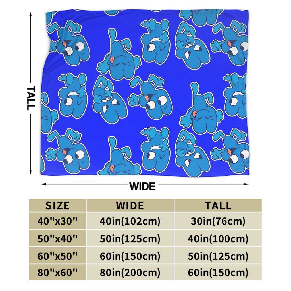 Four BFB  BFDI Blanket Velvet Textile Decor  Portable Lightweight Throw Blankets for Bedding Office Bedding Throws