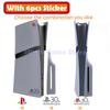 Limited 30th Anniversary for PS5 Pro Faceplate Vinyl Logo Sticker Playstation 5 Fat Console Cover Face Plate Shell Replacement