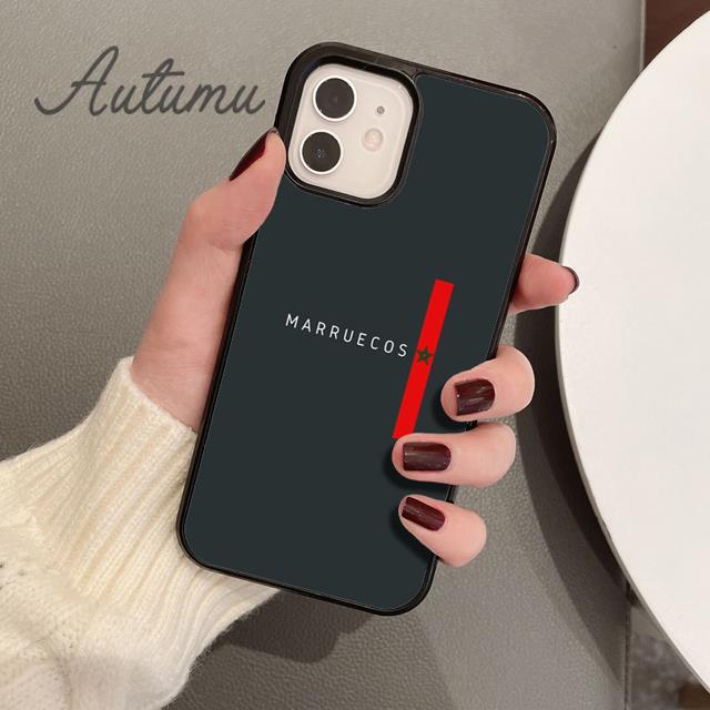 Flag of Morocco Phone Case for iPhone 11 12 13 14 Pro Max mini X XR XS SE 2020 5 6S 7 8 Plus Samsung Galaxy S21 S22 Cover shell