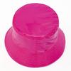 Cappello a secchiello in ecopelle da donna Reversibile in PU Cappello da sole Moda Autunno Impermeabile Cappello da pescatore Cappello a secchiello da sole Reversibile