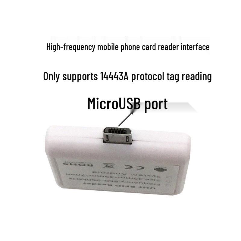 Ultra-Compact Type-C Mobile RFID Reader (13.56MHz)