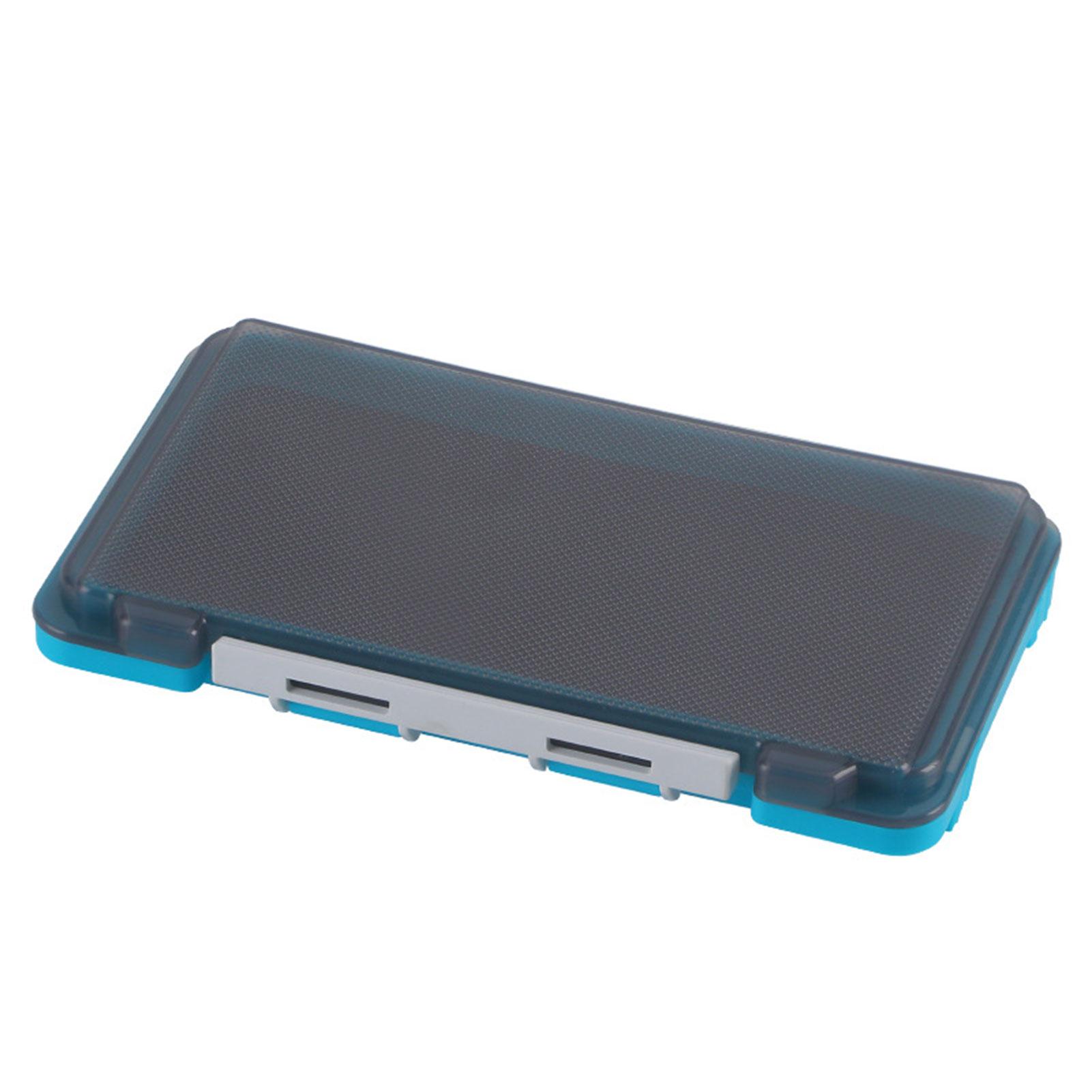 

Fishing Baits Lures Storage Box Waterproof Leak-Proof Tackle Box for Fishing Accessories Storage синій