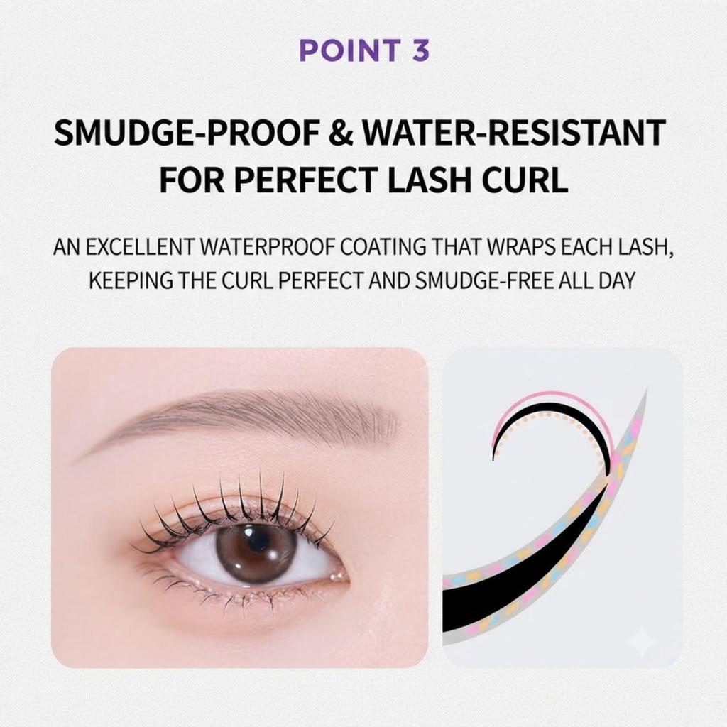 MISSHA 4D Mascara Black Korean Lengthening Mascara 7g × 4
