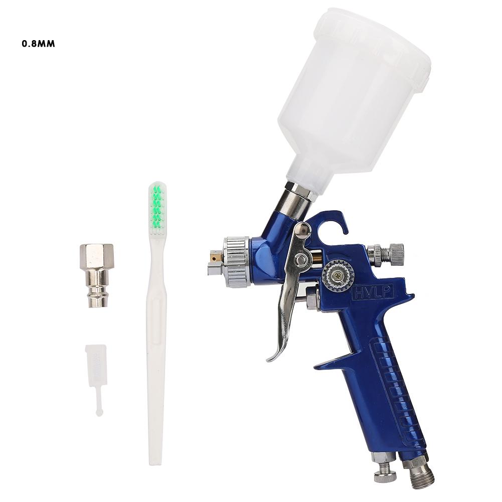 Gravity Airbrush Car Spray Gun Oil Painting Pneumatic Airbrush European Type Connector