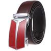 Men'S Belt, Automatic Buckle Cowhide Belt Casual Business Ly36-1314-1