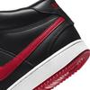 Nike Court Vision Size Authentic Nike Japan Product Mid, Black/University Red, DM8682-001, 24.0cm,