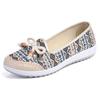 Women's Embroidered Soft Sole Shoes - Old Beijing Style, Breathable, Casual for Spring & Autumn, Perfect for Middle-Aged & Elderly.
