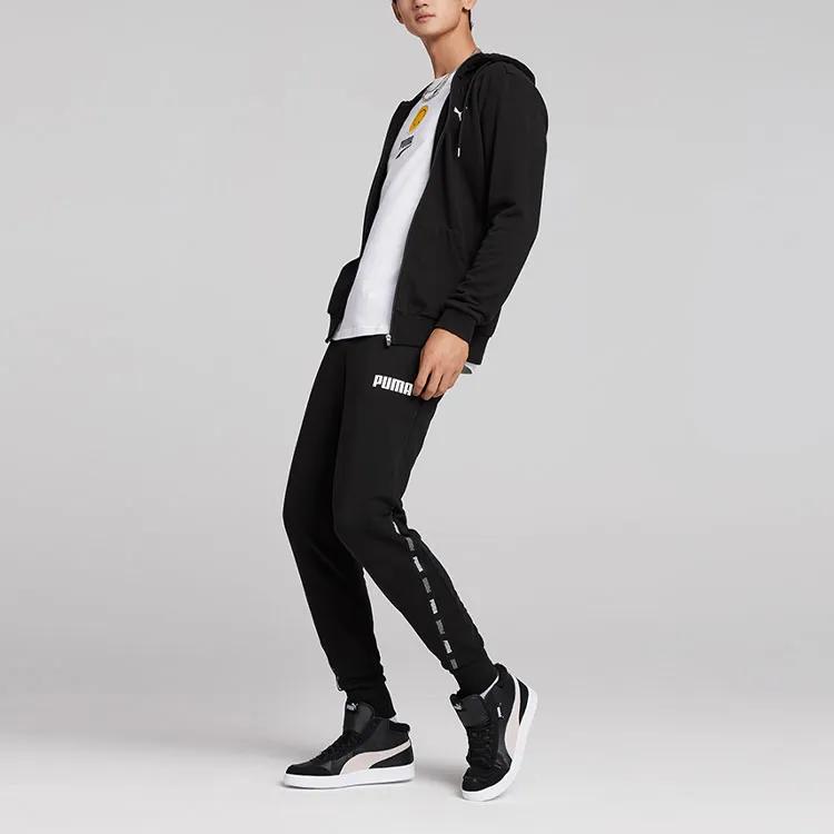 Puma Jackets Men's Black Hooded Moderate Other (Unisex) Jackets 593135 01