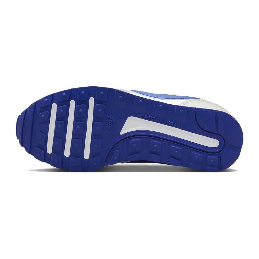 Nike MD Valiant Synthetic Leather Suede Breathable Comfortable Durable Low Top Kids Running Shoes Kids Running Shoes White Blue CN8558-110