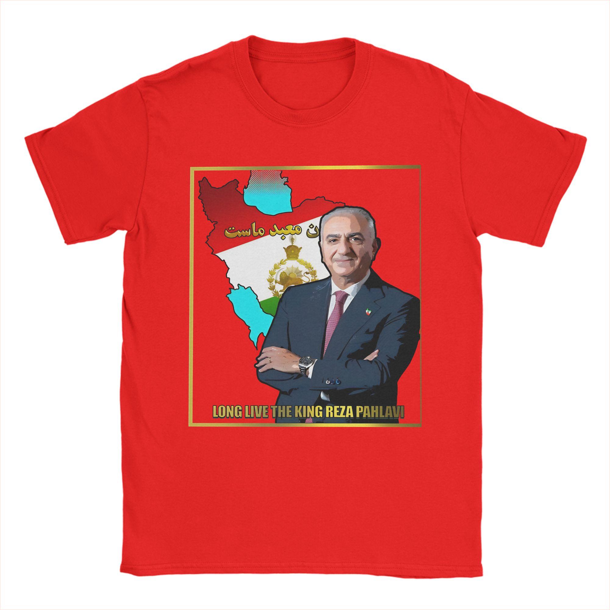 Reza Pahlavi King of Irans Apparel Unisex T Shirt Cotton Tee New Arrival Tshirt Clothing S