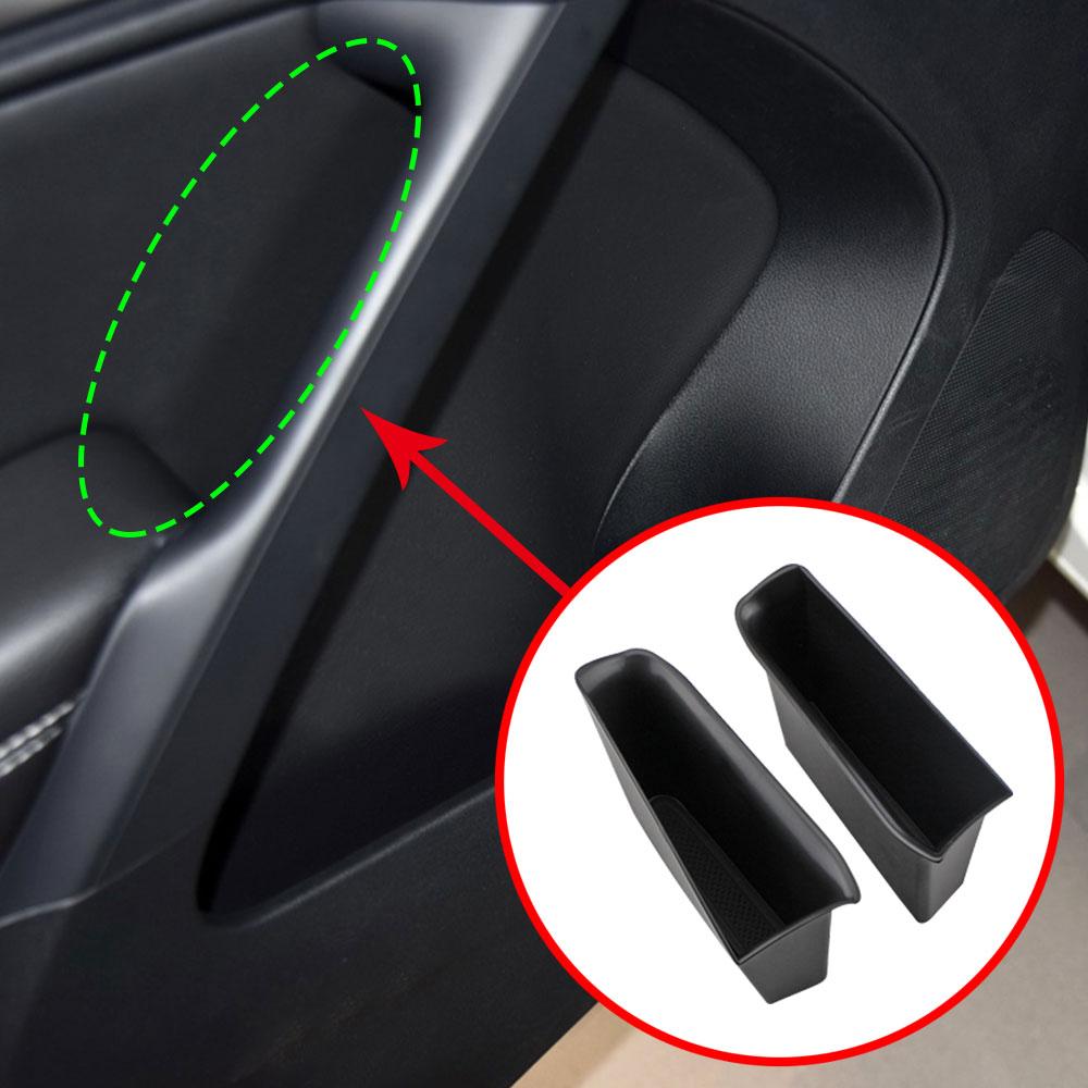 For Volkswagen VW Tiguan 2010-2017 Car Inner Door Storage Box Door Armrest Stowing Case Box Tray Container Organizer Accessories