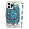 For iPhone 16 Pro Wallet Case 3D Pattern Print Leather Phone Cover