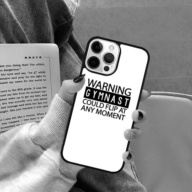 Rainbow Gymnastics Silhouette Phone Case Cover for iPhone 17 Air 16 16e 15 13 14 11 12 Pro Max Plus coque fundas Shell