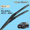 2x For Kia Seltos SP2 SP2i SP2c 2019 - 2026 2026 2026 2026 2020 Accessories Car Front Wiper Blades Windshield Windscreen Brushes