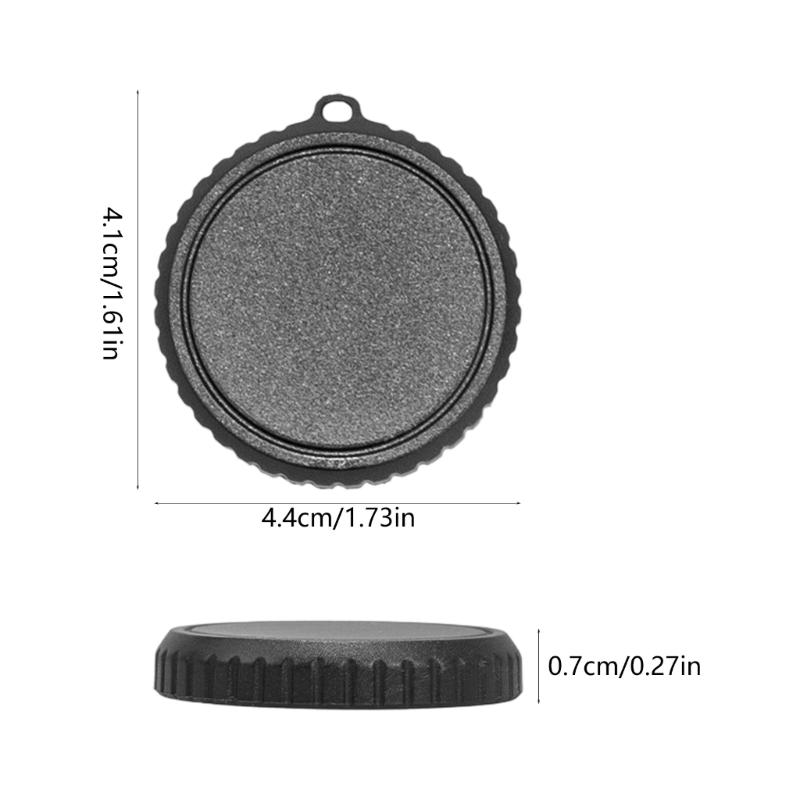 2pcs Silicone Front Lens Caps with Antiloss Lanyard for ACTION 6 Camera Lens Cover Protector Against Scratches and Dust