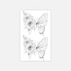 Small Fresh Butterfly Symbiotic Tattoo Sticker High Value Beautiful Tattoo Sticker